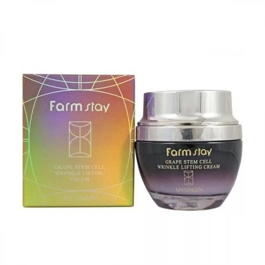 Grape stem cell. Крем farmstay grape stem cell. крем-лифтинг с фито-стволовыми клетками farmstay grape stem cell wrinkle cream, 50 ml. лифтинг-крем для лица - grape stem cell wrinkle lifting cream (farmstay). farmstay grape stem cream.