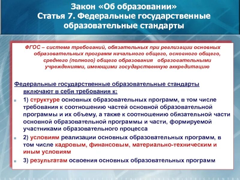 Фгос 15