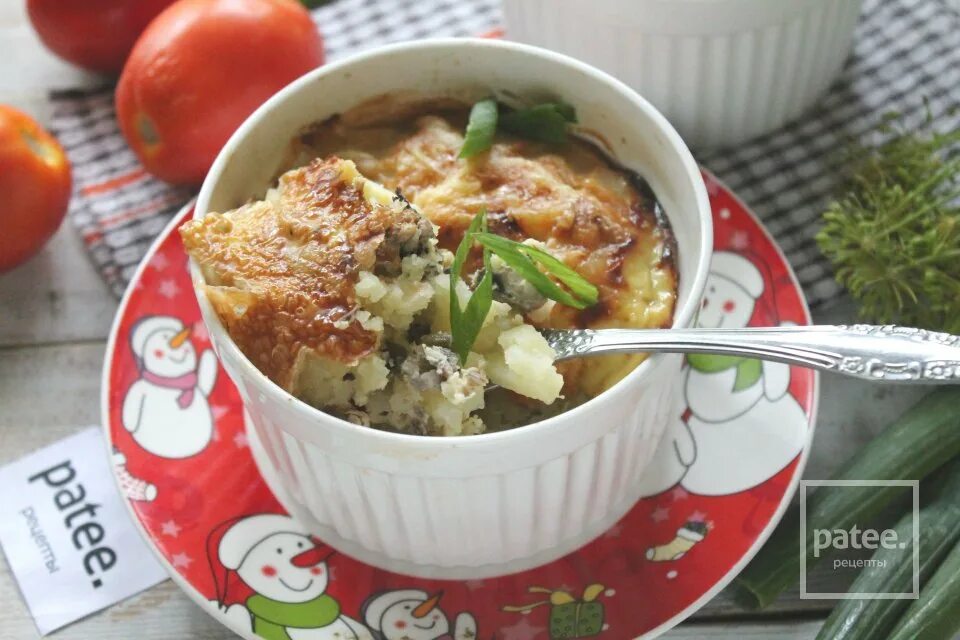 Рецепт картошки с сайрой в духовке. Рецепт картошки с сайрой в духовке