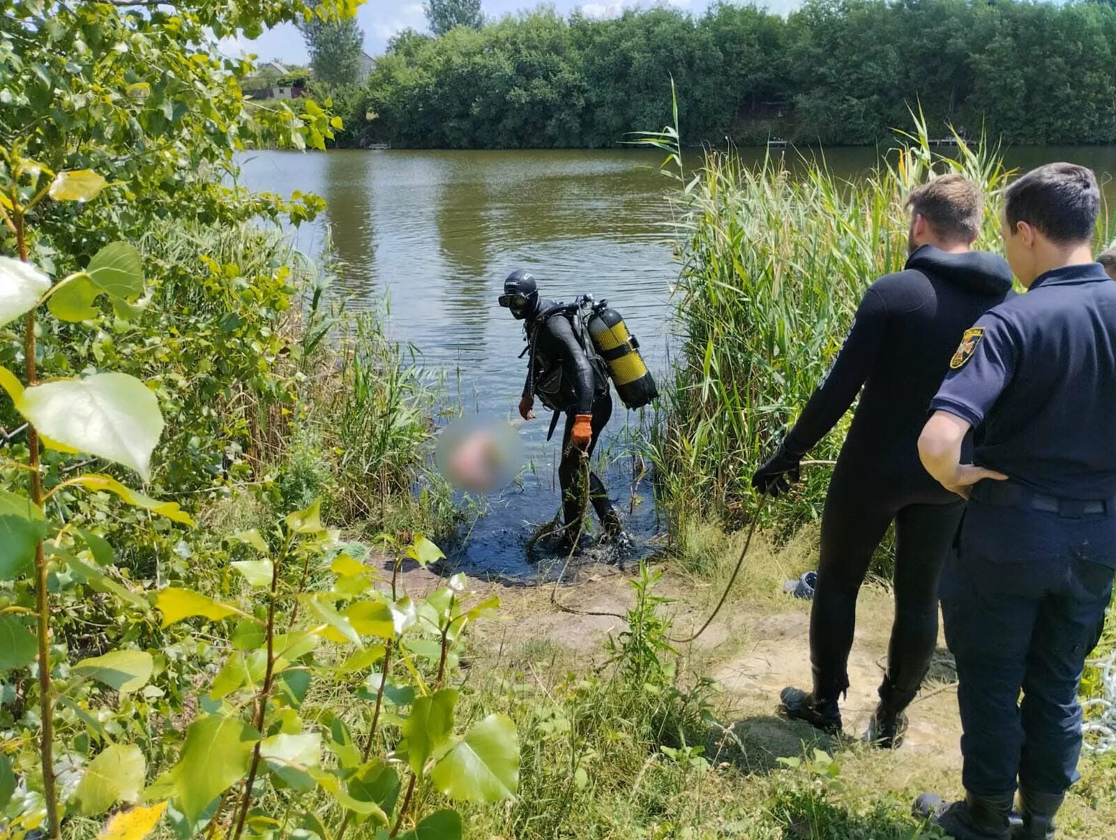 Аварии водолазного снаряжения на глубине. Утонул парень в п. Константиновский.