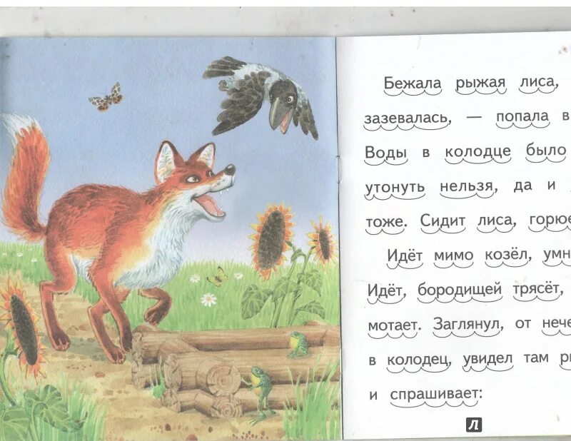 Читать сказку о лисе
