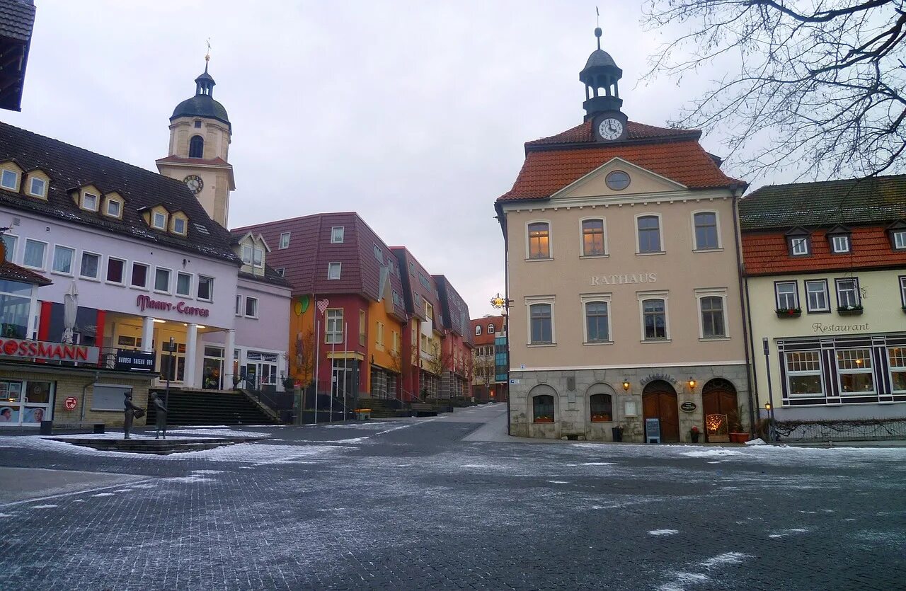 Bad town. БАД Зальцунген Германия. Город в Германии БАД Зальцунген. Тюрингия БАД-Зульца. Южная Тюрингия.