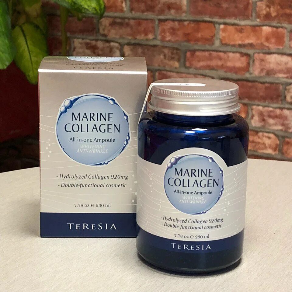 Hydrolyzed marine collagen