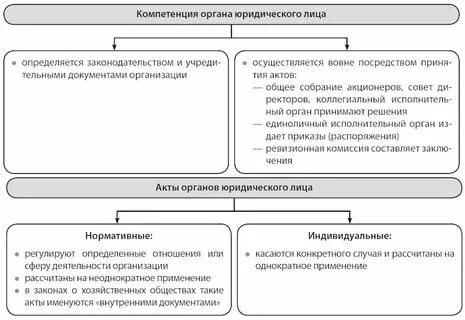 Органы юр лица ответственность