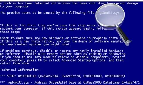 Software problems