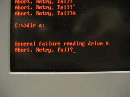 Missing fail error