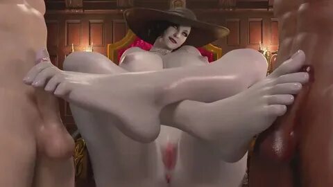 Halloween Animations of Alcina Dimitrescu - Dark Desires Unleashed