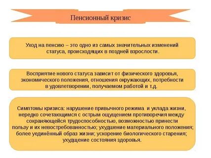 Кризисы взрослости