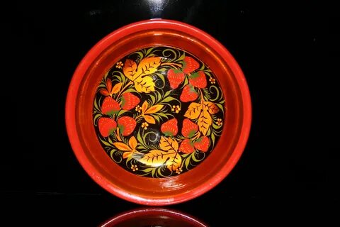 Хохломская роспись из какого материала