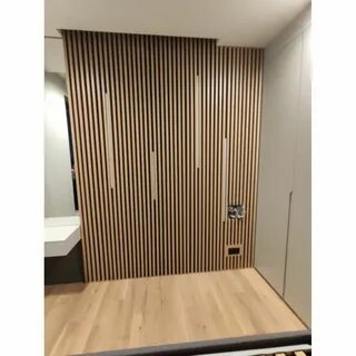 Реечная панель в прихожую