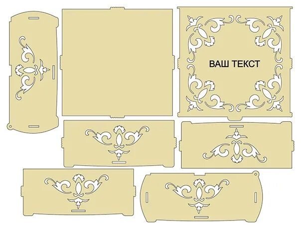 коробки из фанеры. векторный макет. макет коробочки для лазерной резки. макет коробочки для лазерной резки. макет коробочки для лазерной резки.