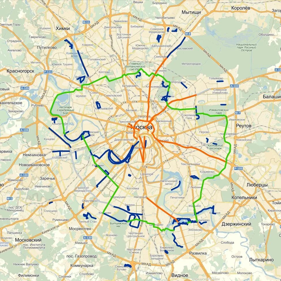 Зеленое кольцо москвы на велосипеде маршрут. Карта велосипедных дорог Москвы. Велодорожки в Москве на карте. Велодорожки Москвы 2020 схема Москва. Велодорожки Москвы на карте 2021.