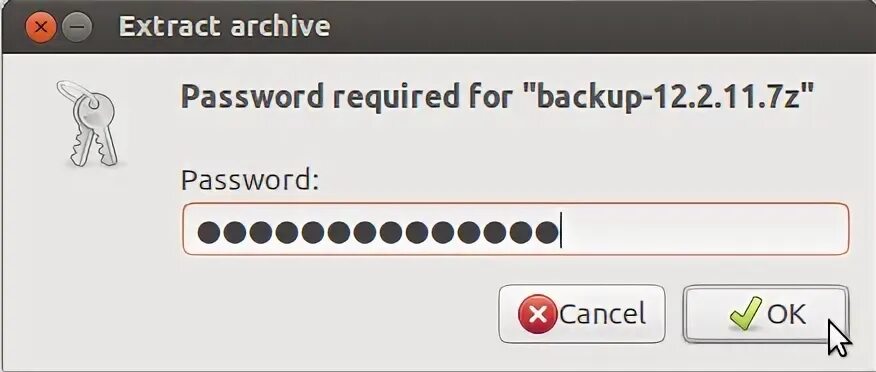 Password archive