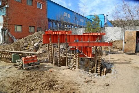Испытания грунтов сваями