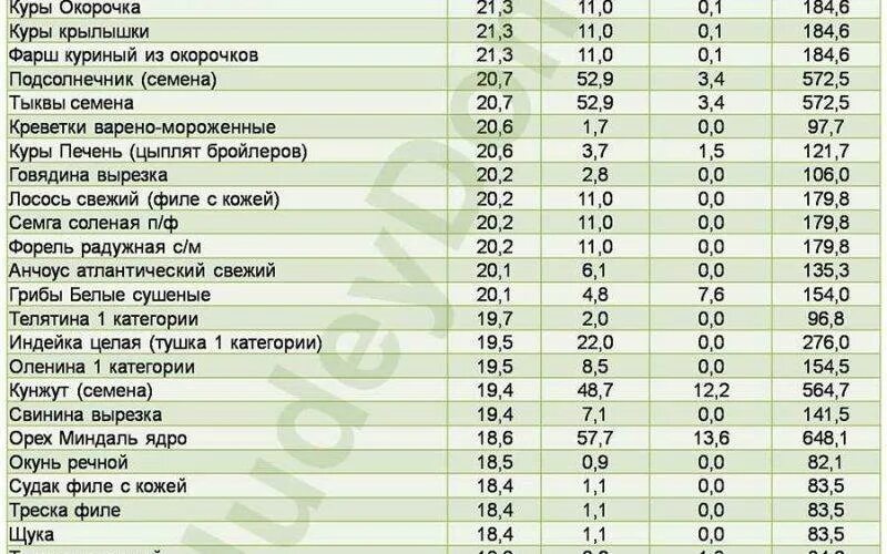 Сколько белка содержится в грибах. Список белковых продуктов таблица. Белковые продукты для похудения список таблица. Белки список продуктов для похудения таблица. Продукты богатые белком список для похудения.