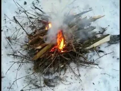 Костер на снегу содержание чем закончится