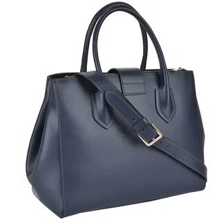 Женская сумка из натуральной гладкой кожи Furla Metropolis BML2_blu - 2000557828