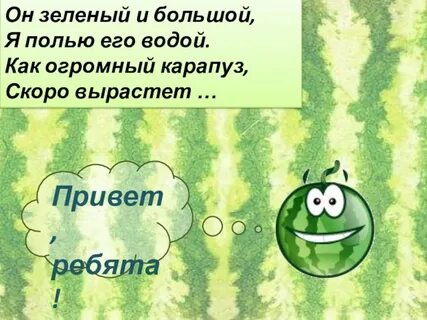 Он зеленый и