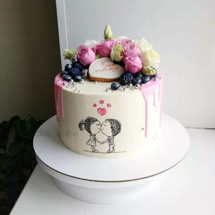 Торт 12 Лет Свадьбы Фото - 34580011.ru