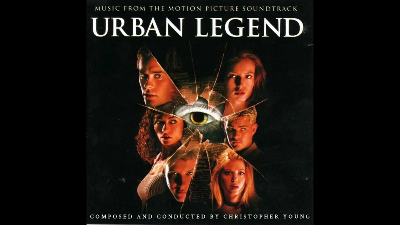 Legend soundtrack. Urban Legend 1998. Городские легенды. Постер Urban Legend 1998. Городские легенды 1998 бренда.