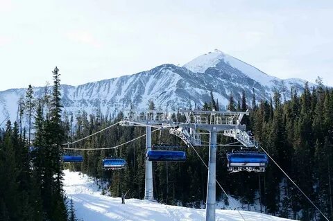 The new 8-place chairlift at Big Sky Resort. 