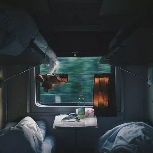 Поезд , путешествие , вид из окна , вагон , купе Aesthetic photography, Photo, P