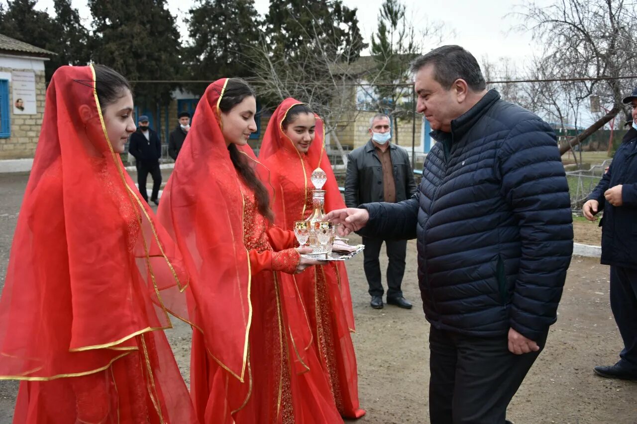 Глава Дербентского района с рабочей поездкой выехал в село Сабнова