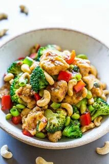Жареная курица с фасолью
