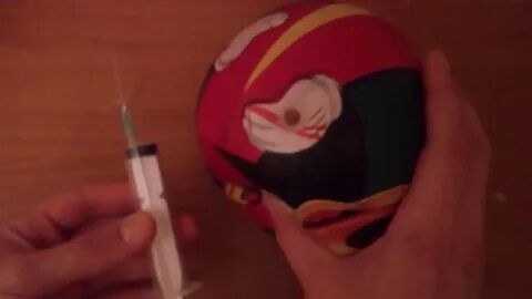 Как накачать мяч без иглы