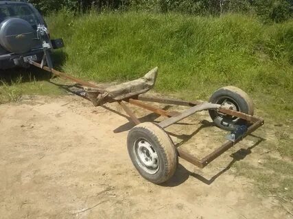 Прицеп для лодки своими руками