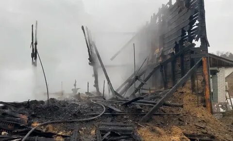 Пожар приморск
