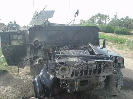 Destroyed vehicles