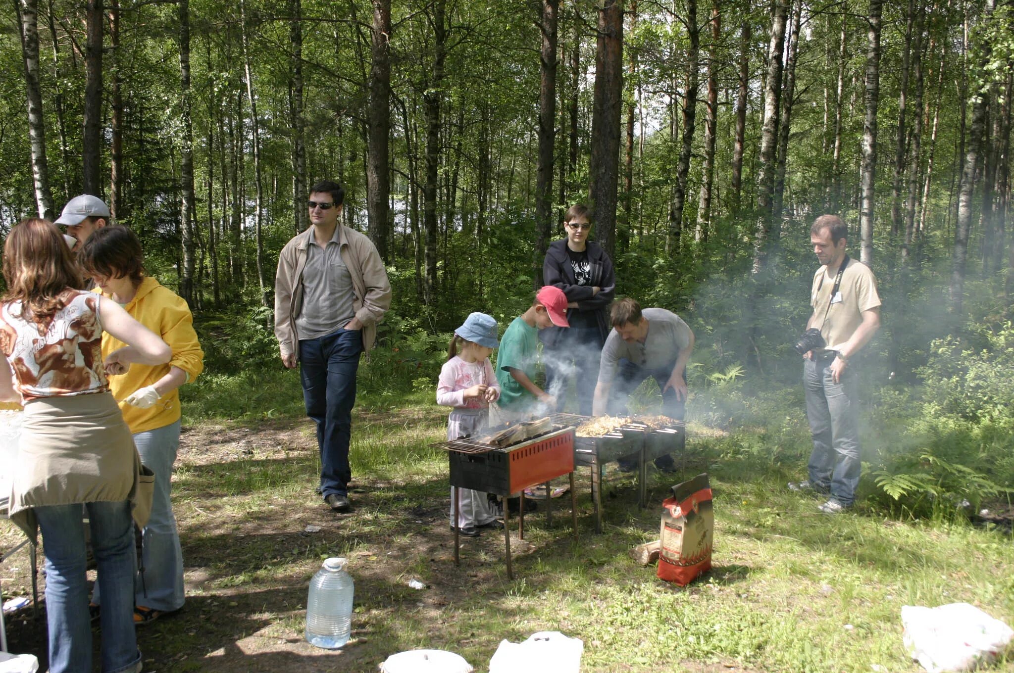 Пикник нападение. Шашлыки на природе. Пикник шашлык на природе. Компания в лесу на шашлыках. Маевка на природе.