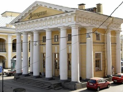 Крытая галерея с колоннами 6