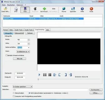 Запись экрана xrecode