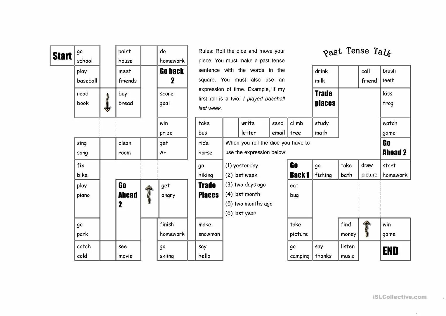 Present simple board. Английский boardgame past simple. Настольная игра past simple. Игра ходилка past simple. Past simple Irregular verbs boardgame.