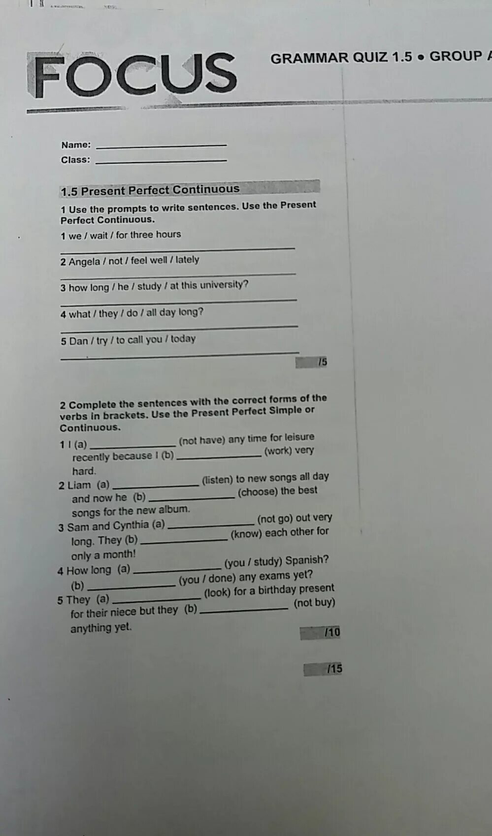 Grammar Focus ответы. Focus 2 Unit 2 Test. Focus 2 Unit 1 Test. Focus Unit Test 2 Group a. Focus 4 unit 4