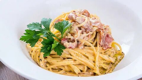 Карбонара простой рецепт с беконом и сливками