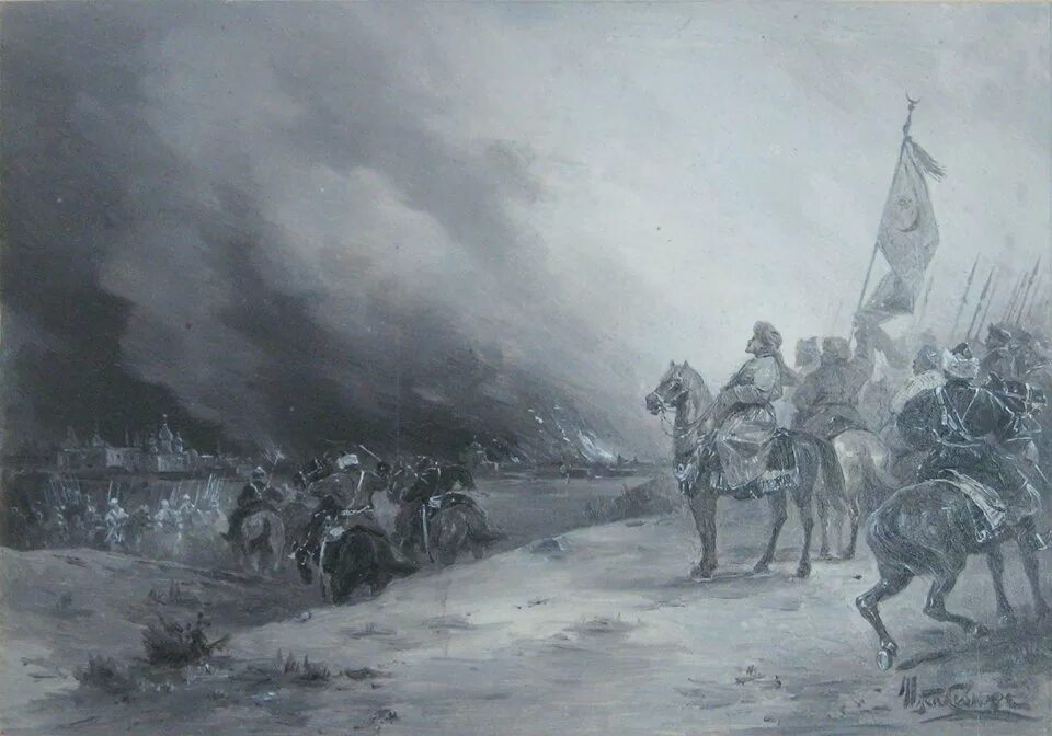 Набег девлет гирея год. 1571 год набег девлет гирея на москву. крымский хан девлет-гирей сжег москву. девлет гирей 1571. нашествие девлет-гирея 1571.