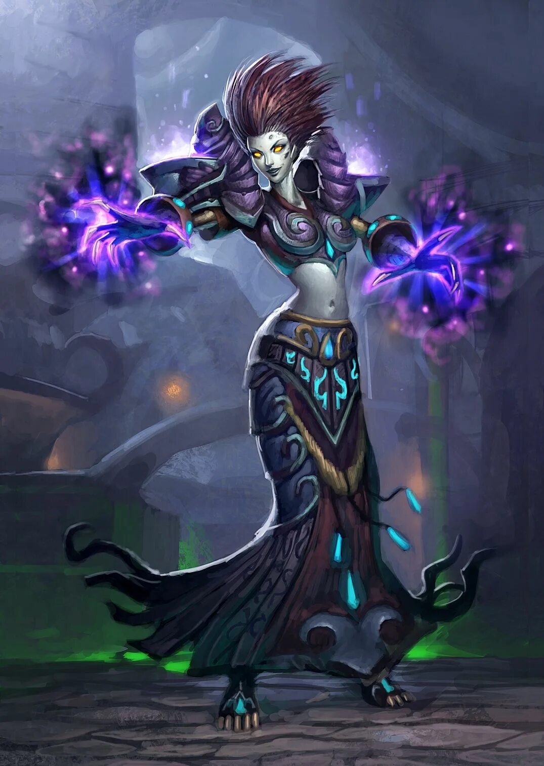 Тьмы wow. Шадоу прист варкрафт. shadow priest варкрафт. арт шп прист вов. wow нежить жрец.