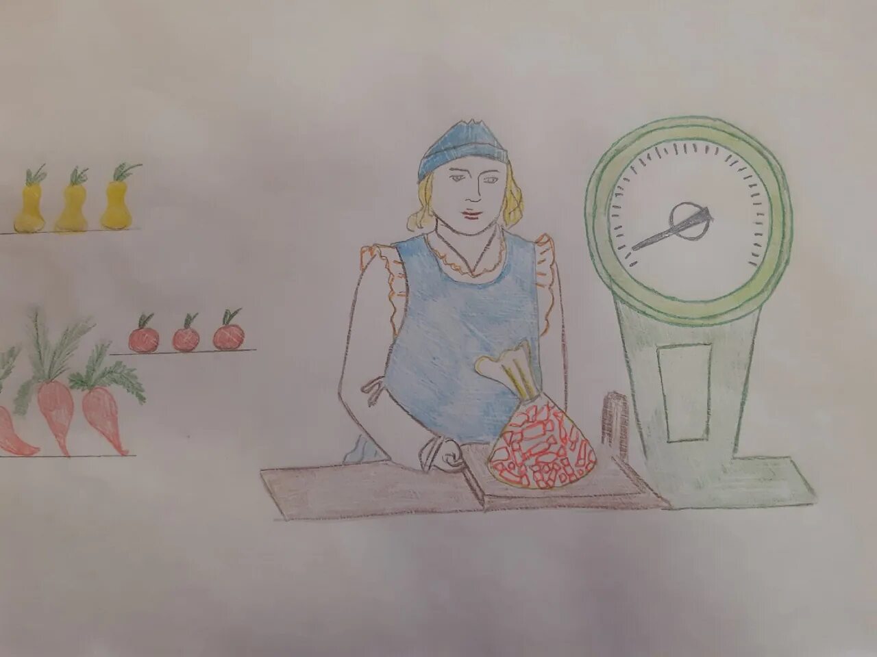 Профессия продавец раскраска для детей. Раскраска. Мама продавец рисунок. Продавец детский рисунок. Рисование на тему продавец.