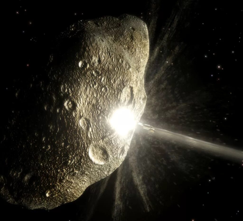 Кометы астероиды метеориты. Комета вблизи. Гигантский астероид. Метеорит небесное тело. Падение небесных тел суть