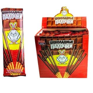 Палочки в шоколадной глазури