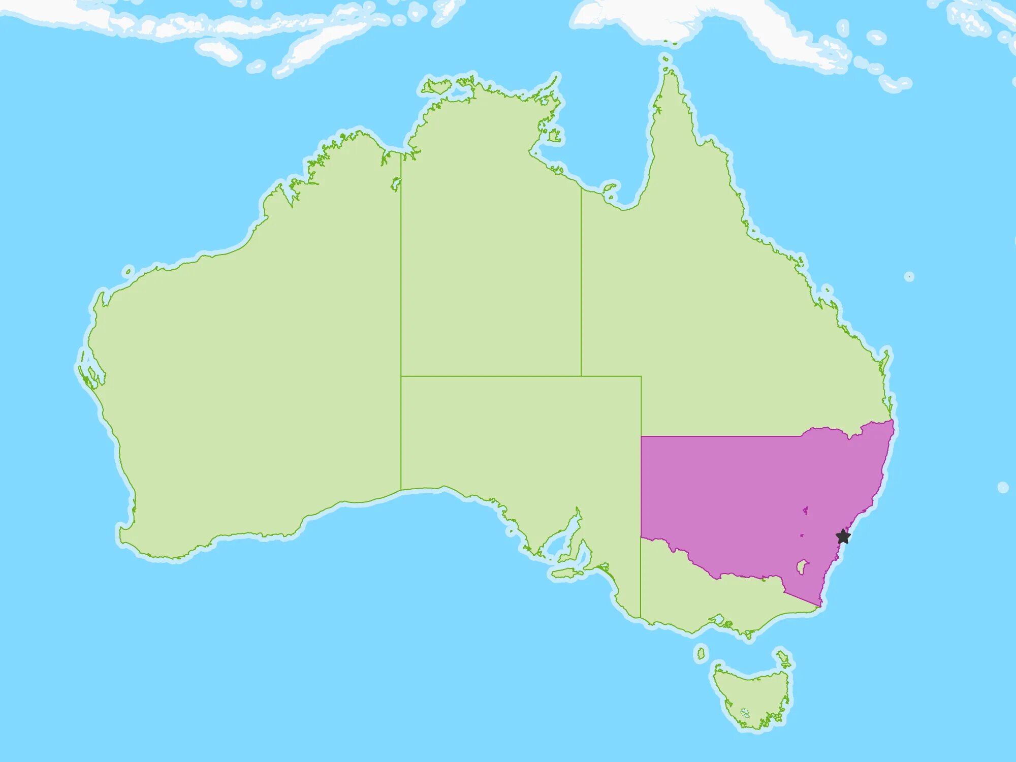 Штат новый Южный Уэльс Австралия на карте. Административное деление Австралии. Новый Южный Уэльс Австралия. Физическая карта Австралии.