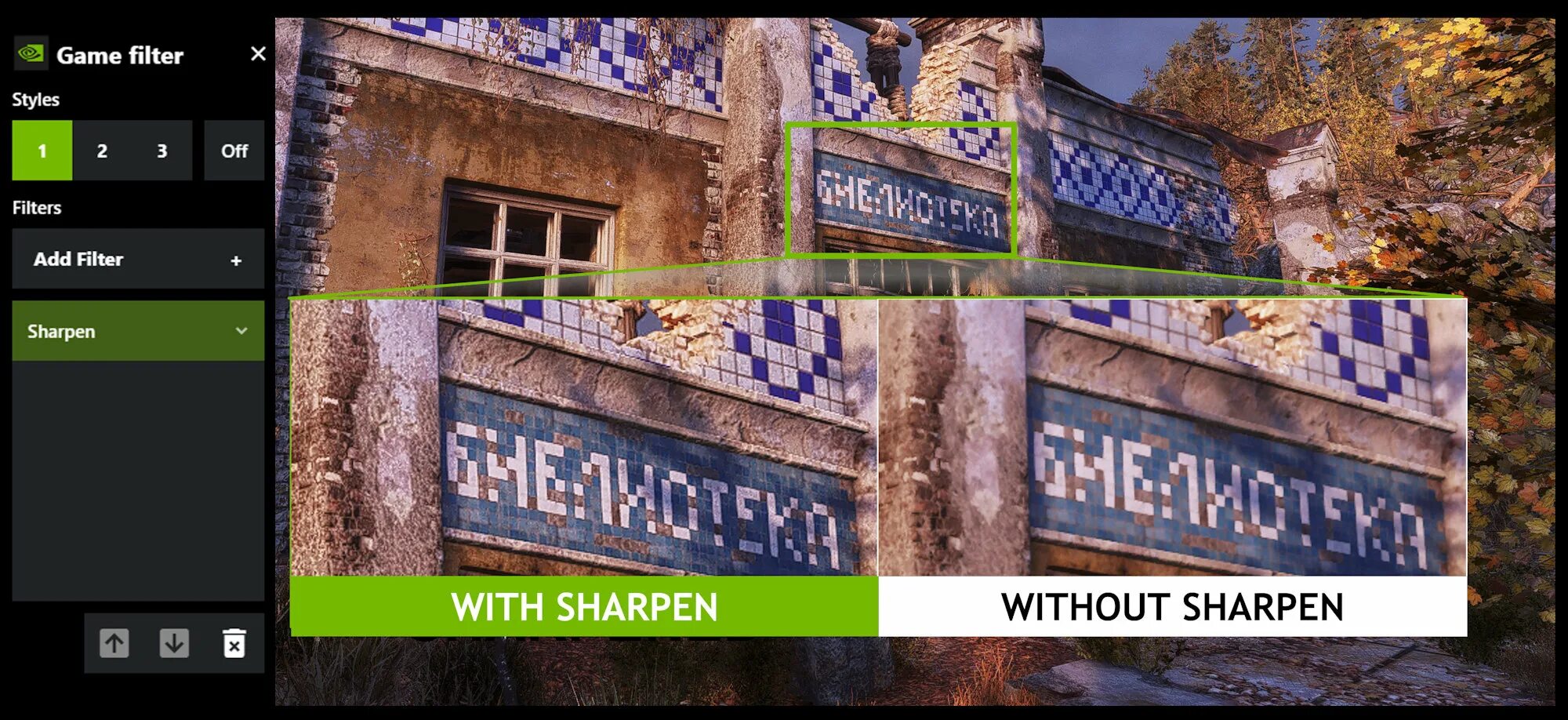 Game filters