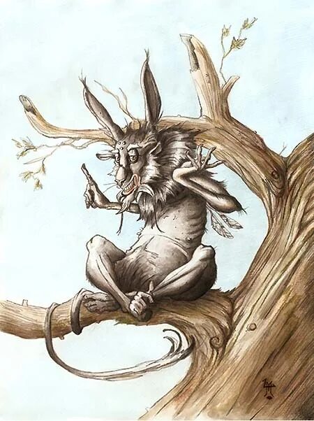 Мифические существа на английском. Пука мифология. Pooka мифология. Георгий бек болотная ведьма. Анчутка беспятый.