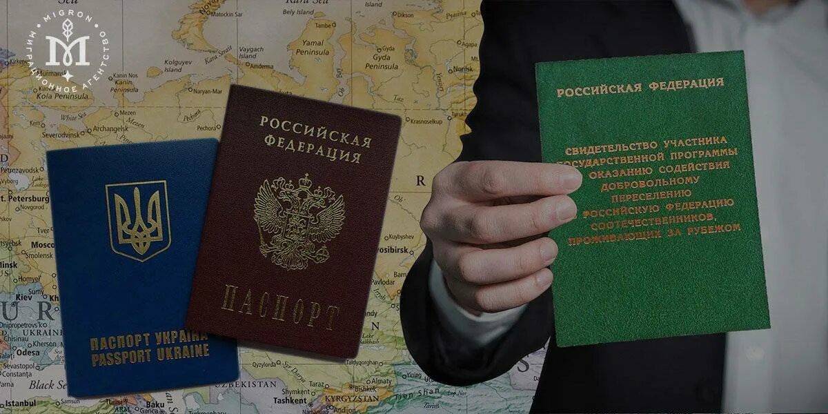 Программе добровольного переселения соотечественников в рф. Переселение соотечественников. Программа переселения соотечественников. Svidetelstvo uchastnika programmi pereseleniya. Свидетельство участника государственной программы.