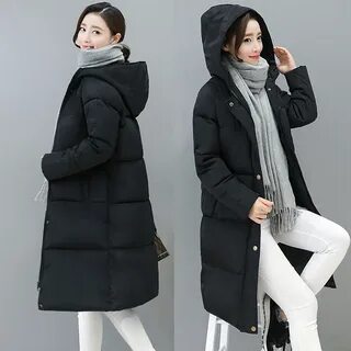 Куртка зимняя женская удлиненная
