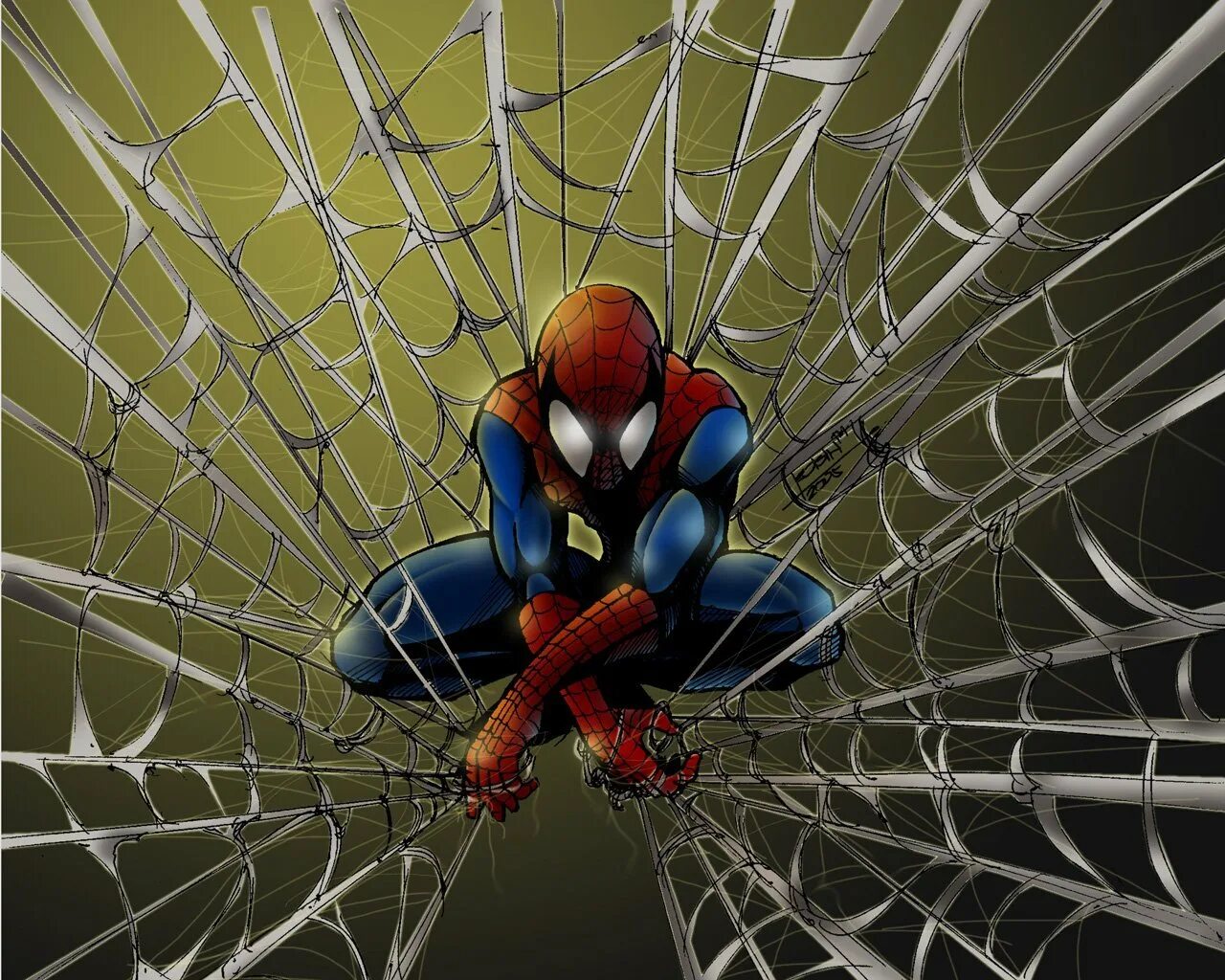 Человек паук сети