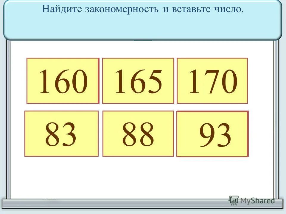 Закономерность чисел в таблице Определи правило заполнения таблиц нарисуй таблицы в тетради и вставь пропущенны